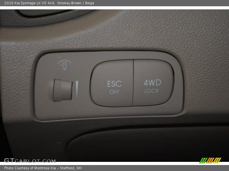 Smokey Brown / Beige 2010 Kia Sportage LX V6 4x4