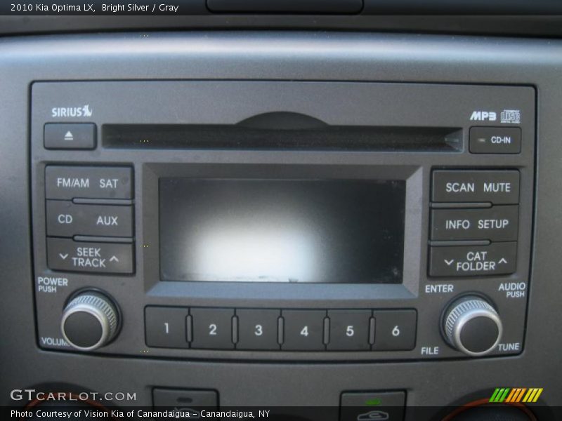 Bright Silver / Gray 2010 Kia Optima LX