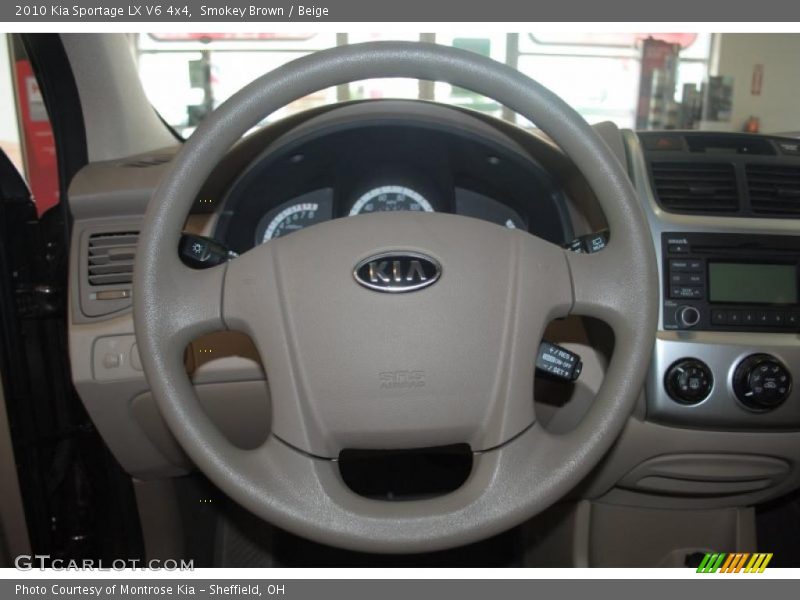 Smokey Brown / Beige 2010 Kia Sportage LX V6 4x4