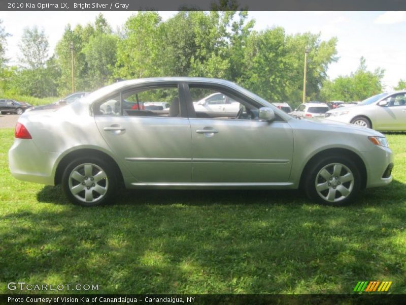 Bright Silver / Gray 2010 Kia Optima LX