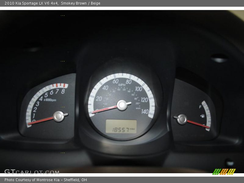 Smokey Brown / Beige 2010 Kia Sportage LX V6 4x4
