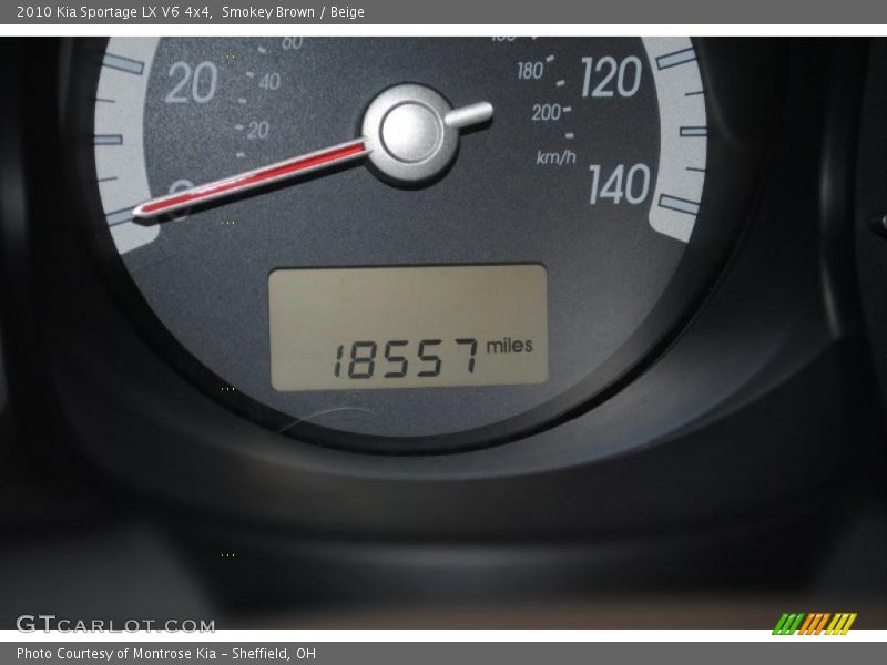 Smokey Brown / Beige 2010 Kia Sportage LX V6 4x4