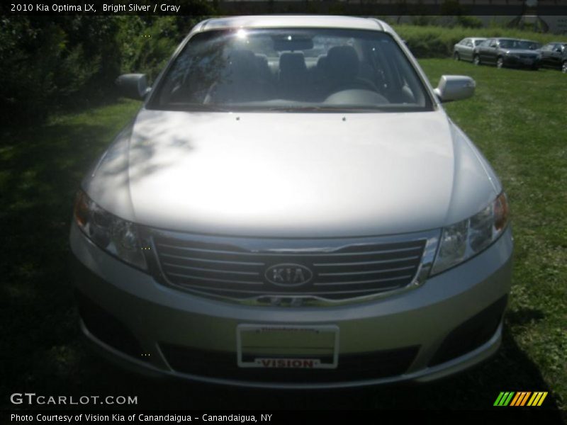 Bright Silver / Gray 2010 Kia Optima LX