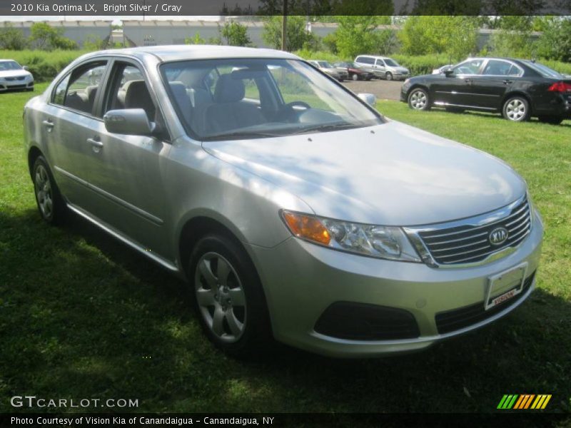 Bright Silver / Gray 2010 Kia Optima LX