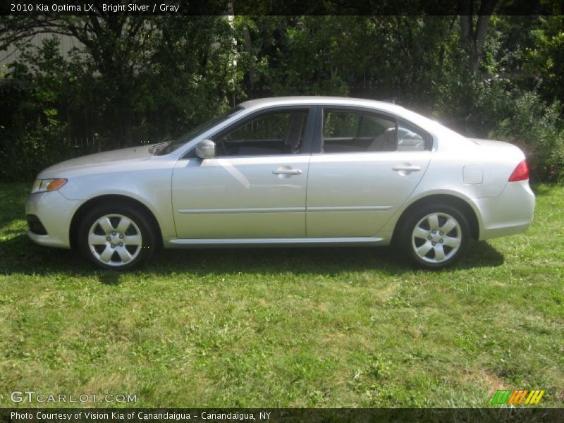 Bright Silver / Gray 2010 Kia Optima LX