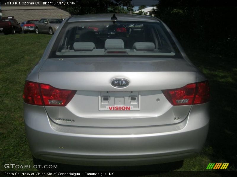 Bright Silver / Gray 2010 Kia Optima LX