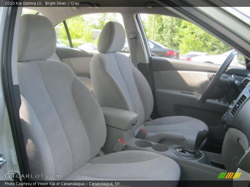 Bright Silver / Gray 2010 Kia Optima LX