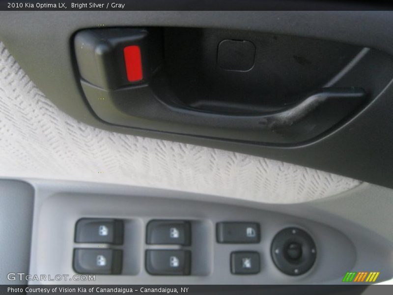 Bright Silver / Gray 2010 Kia Optima LX
