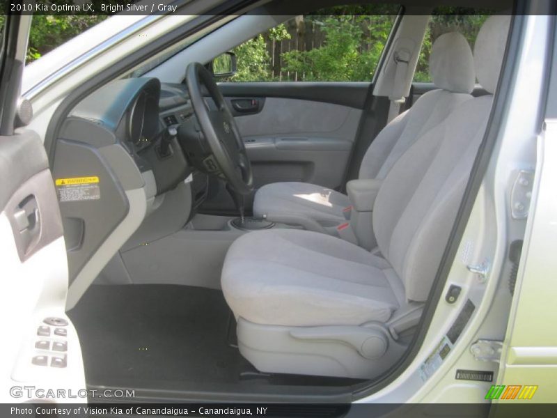 Bright Silver / Gray 2010 Kia Optima LX