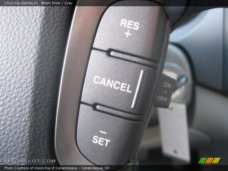 Bright Silver / Gray 2010 Kia Optima LX