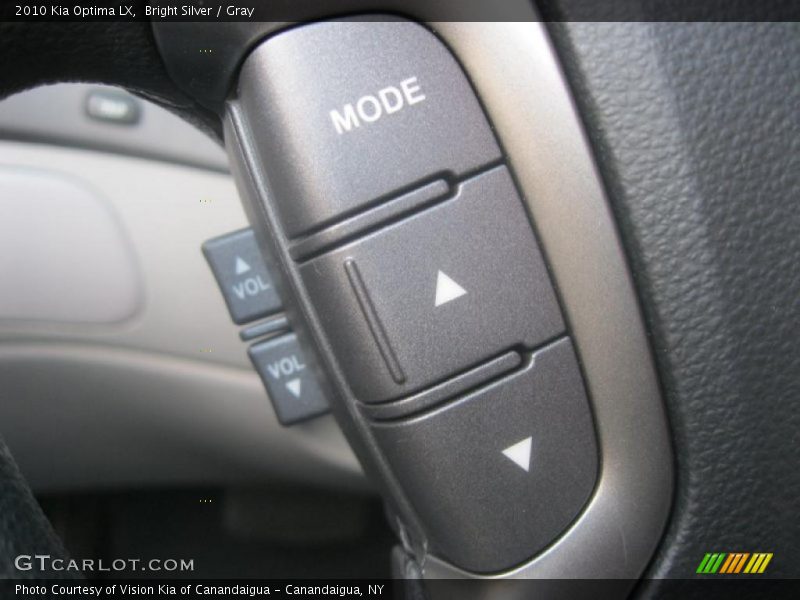 Bright Silver / Gray 2010 Kia Optima LX