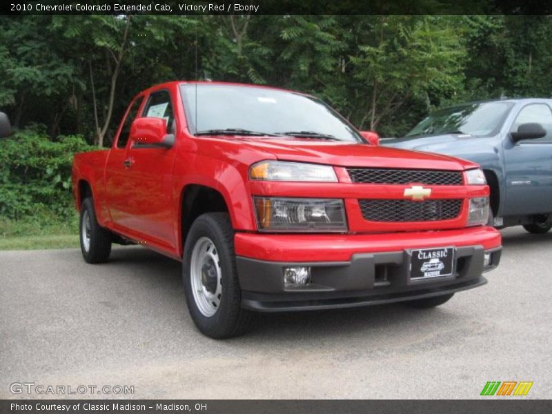 Victory Red / Ebony 2010 Chevrolet Colorado Extended Cab