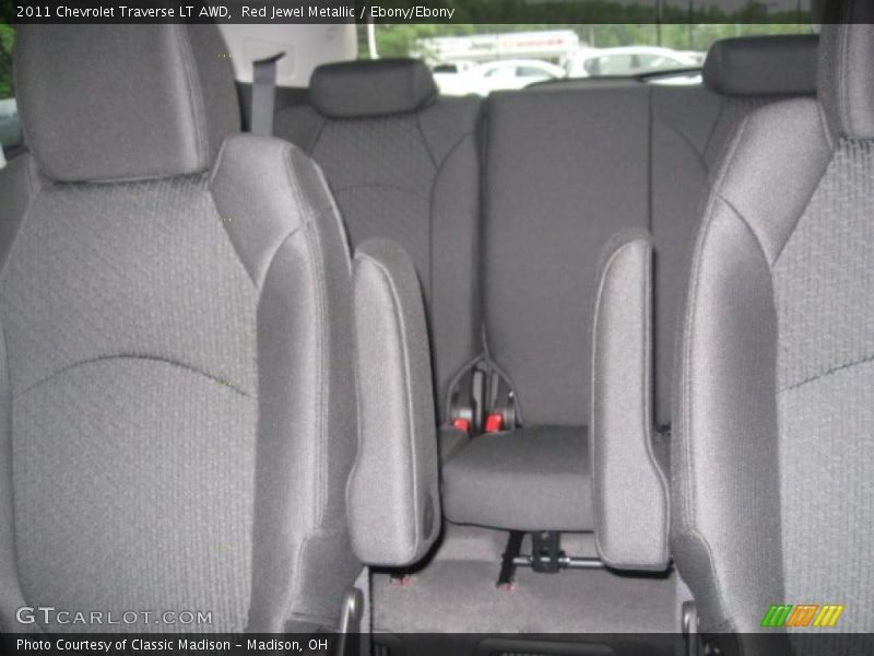 Red Jewel Metallic / Ebony/Ebony 2011 Chevrolet Traverse LT AWD