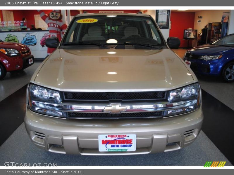 Sandstone Metallic / Light Gray 2006 Chevrolet TrailBlazer LS 4x4
