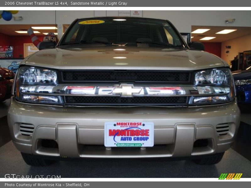 Sandstone Metallic / Light Gray 2006 Chevrolet TrailBlazer LS 4x4