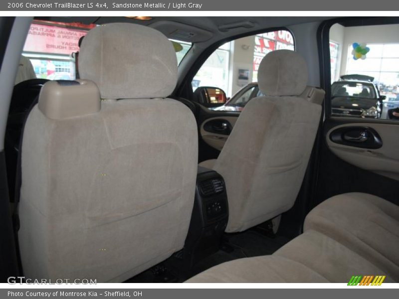 Sandstone Metallic / Light Gray 2006 Chevrolet TrailBlazer LS 4x4