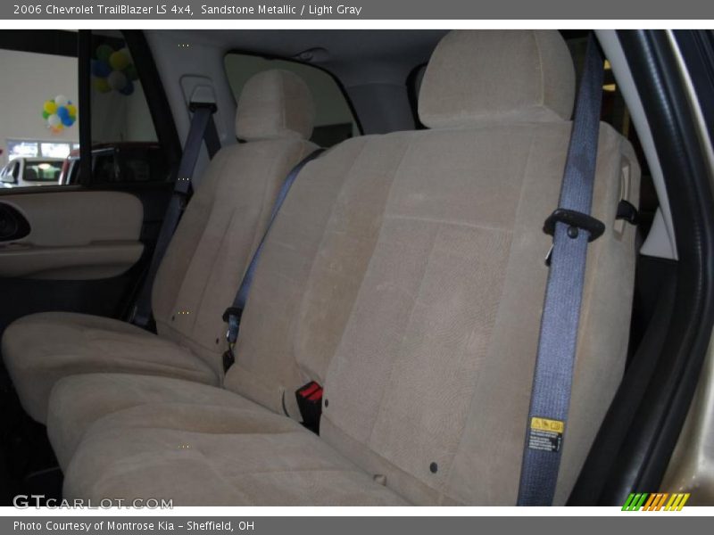 Sandstone Metallic / Light Gray 2006 Chevrolet TrailBlazer LS 4x4