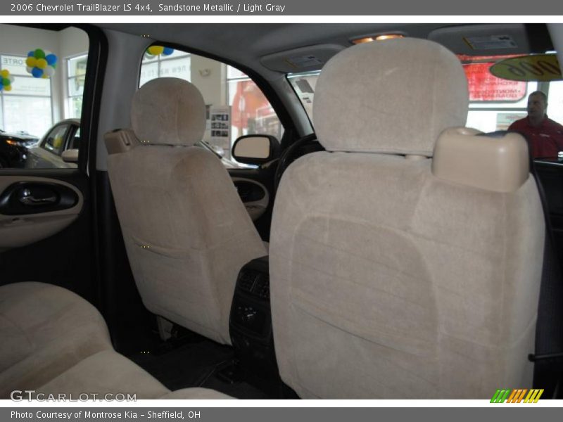 Sandstone Metallic / Light Gray 2006 Chevrolet TrailBlazer LS 4x4