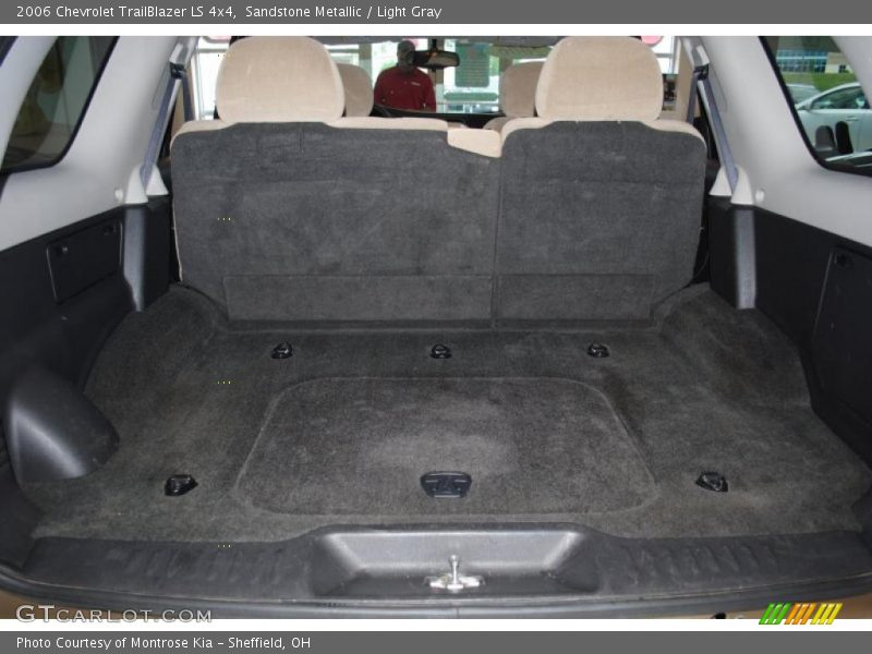Sandstone Metallic / Light Gray 2006 Chevrolet TrailBlazer LS 4x4