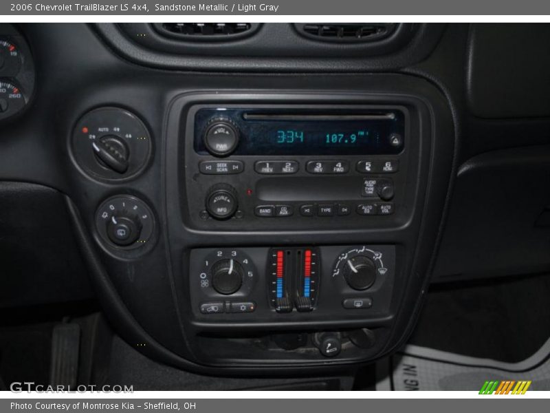 Sandstone Metallic / Light Gray 2006 Chevrolet TrailBlazer LS 4x4
