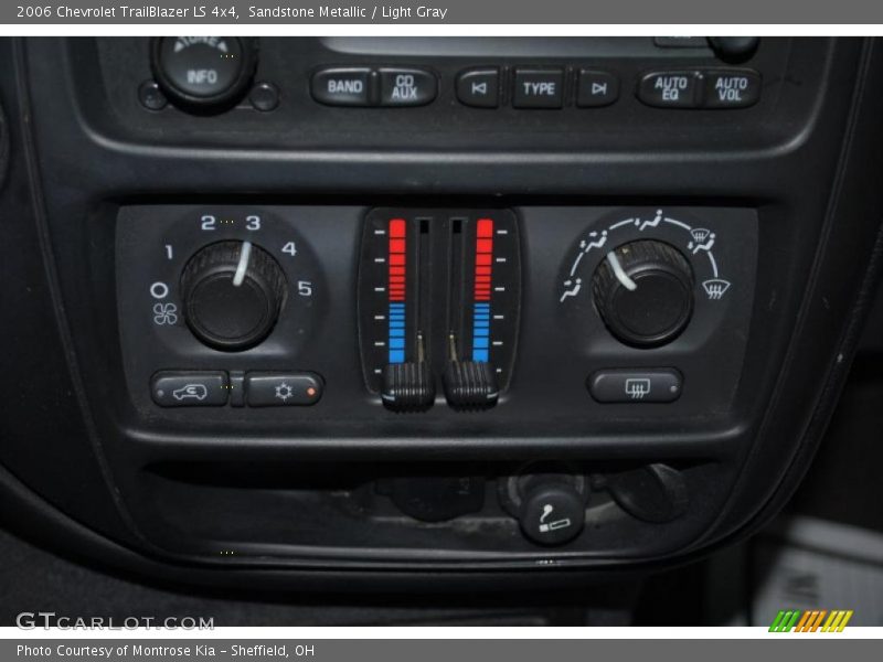 Sandstone Metallic / Light Gray 2006 Chevrolet TrailBlazer LS 4x4