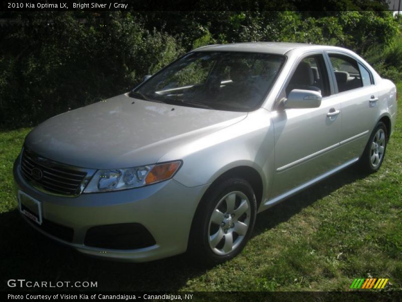 Bright Silver / Gray 2010 Kia Optima LX