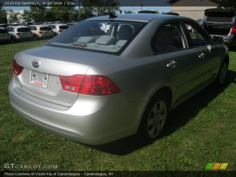 Bright Silver / Gray 2010 Kia Optima LX