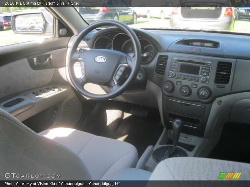 Bright Silver / Gray 2010 Kia Optima LX