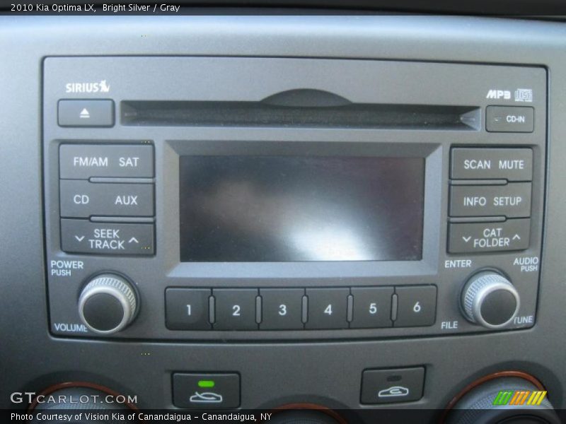 Bright Silver / Gray 2010 Kia Optima LX