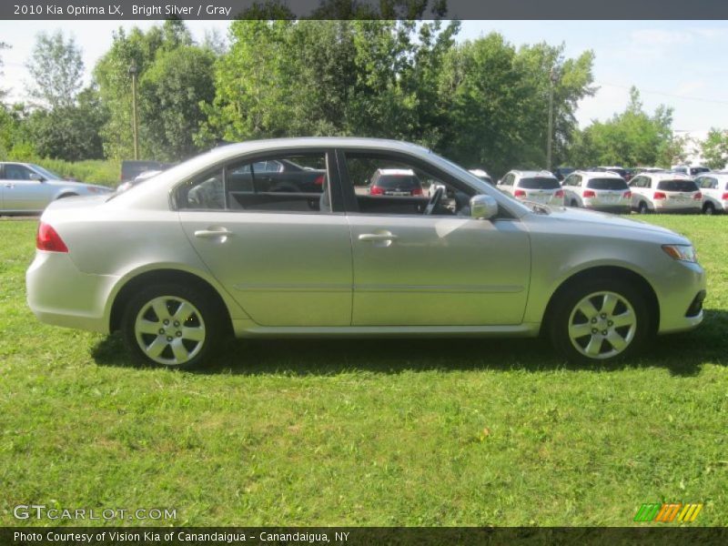 Bright Silver / Gray 2010 Kia Optima LX