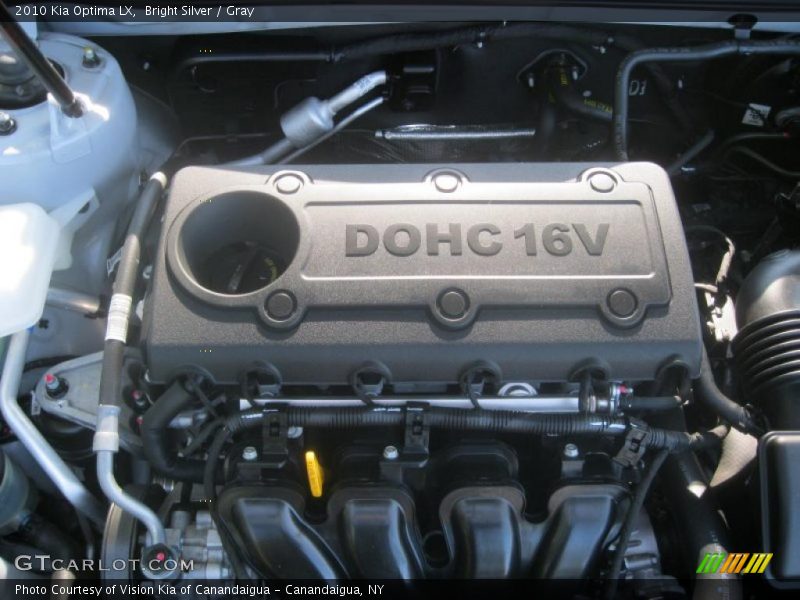 Bright Silver / Gray 2010 Kia Optima LX