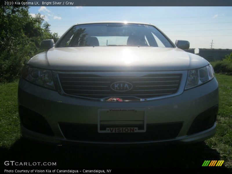 Bright Silver / Gray 2010 Kia Optima LX