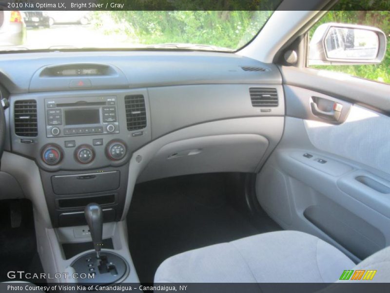 Bright Silver / Gray 2010 Kia Optima LX