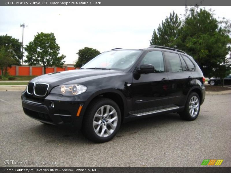Black Sapphire Metallic / Black 2011 BMW X5 xDrive 35i