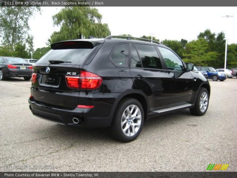 Black Sapphire Metallic / Black 2011 BMW X5 xDrive 35i