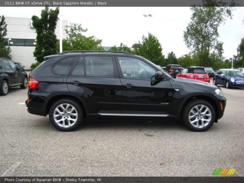 Black Sapphire Metallic / Black 2011 BMW X5 xDrive 35i