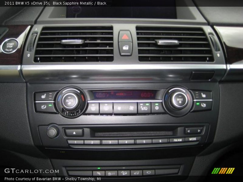 Black Sapphire Metallic / Black 2011 BMW X5 xDrive 35i