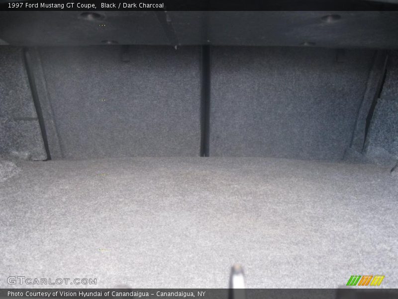 Black / Dark Charcoal 1997 Ford Mustang GT Coupe