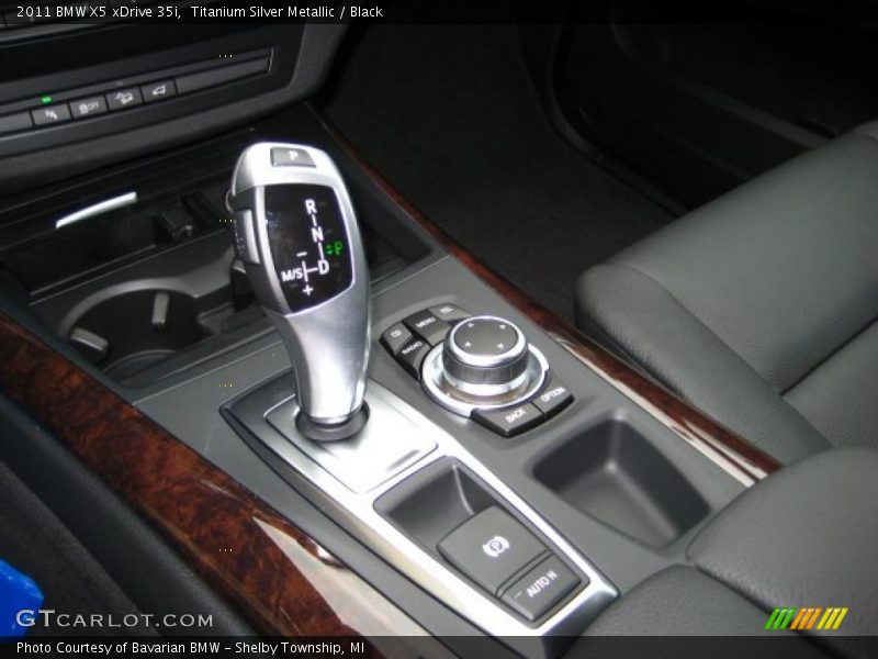 Titanium Silver Metallic / Black 2011 BMW X5 xDrive 35i