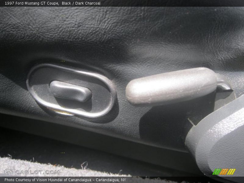 Black / Dark Charcoal 1997 Ford Mustang GT Coupe