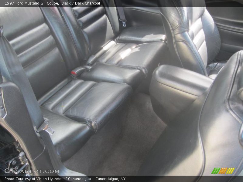 Black / Dark Charcoal 1997 Ford Mustang GT Coupe