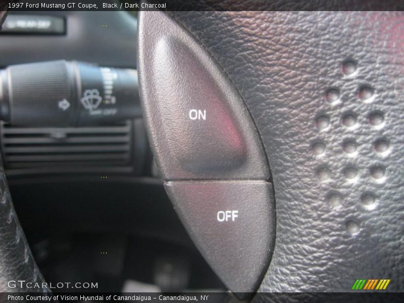 Black / Dark Charcoal 1997 Ford Mustang GT Coupe