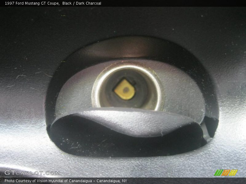 Black / Dark Charcoal 1997 Ford Mustang GT Coupe