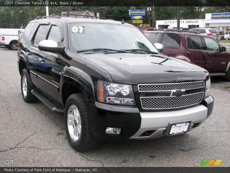 Black / Ebony 2007 Chevrolet Tahoe LTZ 4x4
