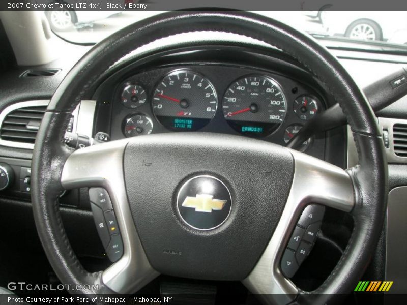 Black / Ebony 2007 Chevrolet Tahoe LTZ 4x4