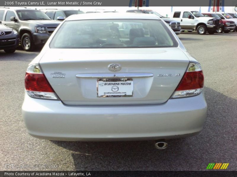 Lunar Mist Metallic / Stone Gray 2006 Toyota Camry LE