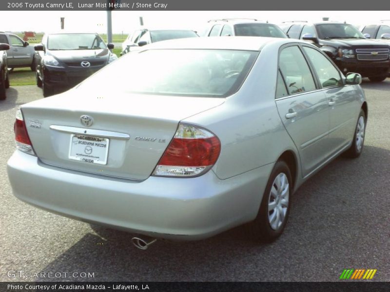 Lunar Mist Metallic / Stone Gray 2006 Toyota Camry LE