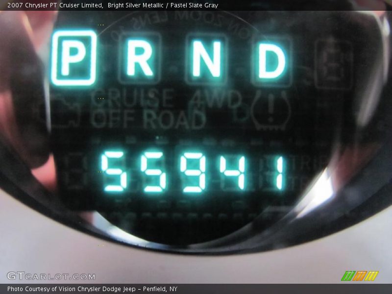 Bright Silver Metallic / Pastel Slate Gray 2007 Chrysler PT Cruiser Limited