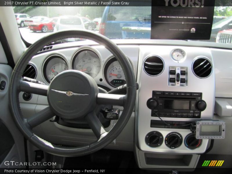 Bright Silver Metallic / Pastel Slate Gray 2007 Chrysler PT Cruiser Limited