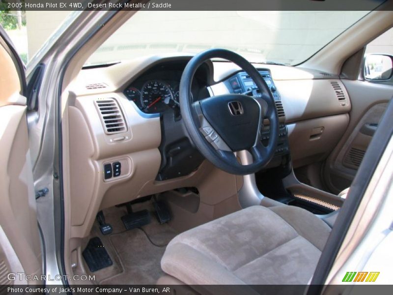 Desert Rock Metallic / Saddle 2005 Honda Pilot EX 4WD